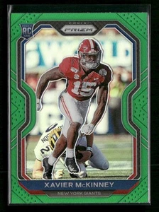 2020 Panini Prizm #349 Xavier McKinney Prizm Green - Picture 1 of 2