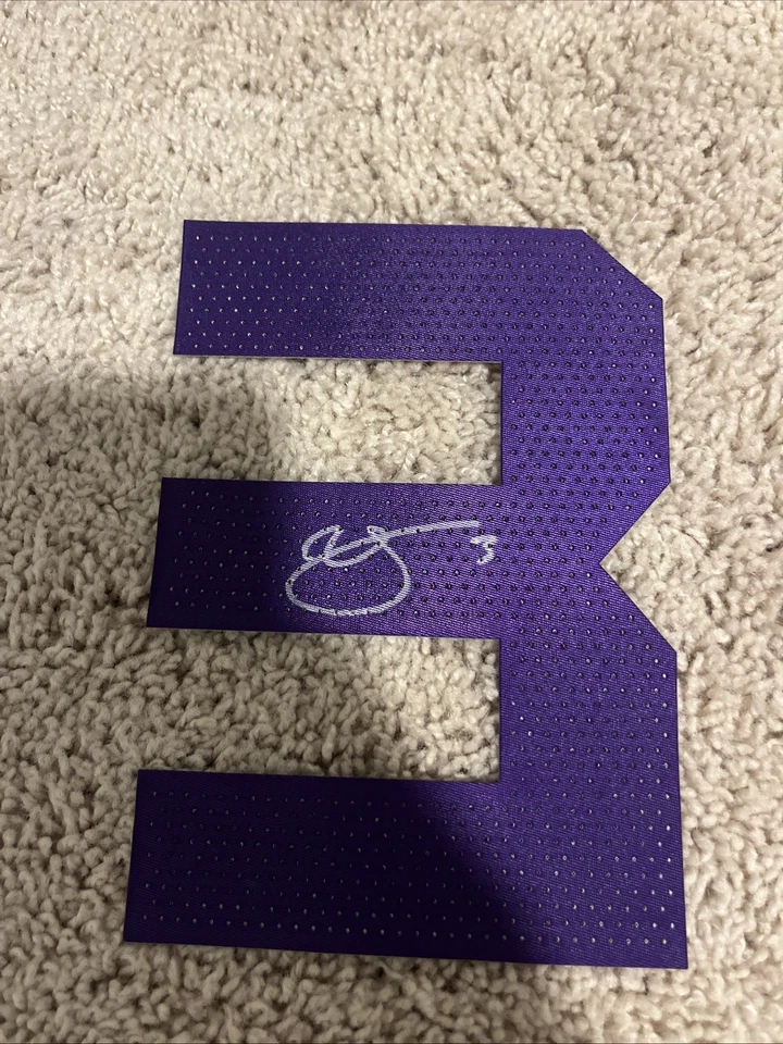 Camiseta deportiva firmada por Jeremy Lamb con autógrafo de Charlotte Hornets número #3 Foto 1 de 1