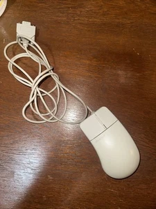 Vintage Microsoft Serial 2.0A Comfort 2 Button Mouse 50674 Db9 Genuine Rare - Picture 1 of 4