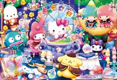 [Hecho en Japón] Rompecabezas Beverly 300 Piezas Personajes Sanrio Magia Foto 1 de 3