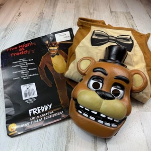 FNAF Freddy Fazbear Kinderkostüm Five Nights at Freddy's - Large (8-10) ohne Handschuhe - Bild 1 von 2