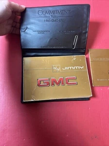 99 1999 GMC Jimmy Owners Manual w/ Genuine OEM Case - Picture 1 of 7