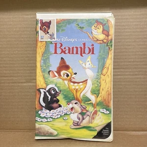 Walt Disney’s Classic Black Diamond Bambi VHS (C) - Picture 1 of 3