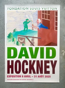 David Hockney 25 - Expo Poster Version 3 - Fondation Louis Vuitton - 2025 Paris - Picture 1 of 6
