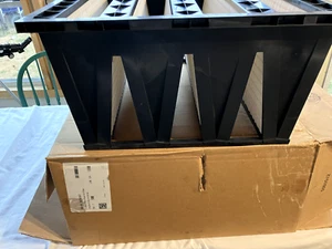 Rochester 2474997 Air Filter Unit, V-Bank Mini Pleat, 24x24x12, MERV 14, Damaged - Picture 1 of 6