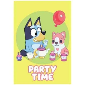 Bluey Postcard Invitatoins Birthday Party Invitations Invites Pack 8 - Picture 1 of 2