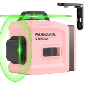 Laser Level, Paowafol 3x360° Cross Line for Construction and Picture Hanging - Picture 1 of 4
