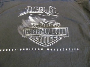HARLEY Davidson TEE L Doha, Qatar R. K. Stratman Black OWN IT 2010 - Picture 1 of 4