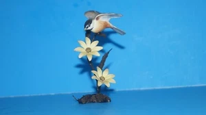 CHICKADEE Bird Figurine Limited Edition by ROYAL WORCESTER Made in England - Picture 1 of 9