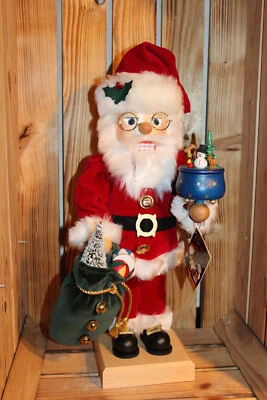 Christian Ulbricht Nussknacker Santa Musicbox Premium Rarität 48cm OVP Neu - Bild 1 von 4