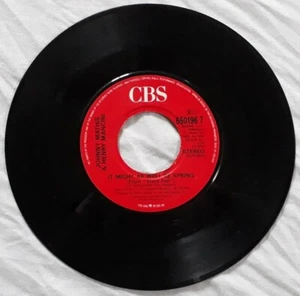 Johnny Mathis-It Might As Well Be Spring Vinyl 7" Single.1986 CBS 650196 7. - Picture 1 of 4