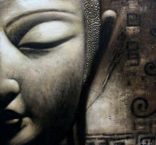 Abstract Buddha Oil Painting Printed On Canvas Wall Art Home Decor Picture