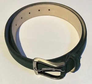 Fioriblu blaugrüner Wildleder-Unisex-Gürtel - Bild 1 von 3