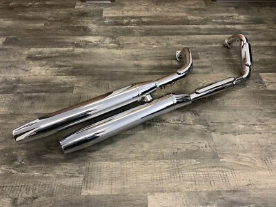 Yamaha 2004 2005 2006 2007 XV1700 Road Star Muffler Exhaust Head Pipes OEM  #1B - Image 1 of 4