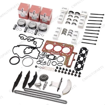 Kit de cadena de distribución de junta de pistón de motor para BMW 118i Mini Cooper F20 F30 B38 1.5T Foto 1 de 4