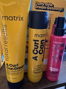 Matrix A Curl Can Dream Shampoo, Conditioner & Mask Set of THREE! - Picture 1 of 6