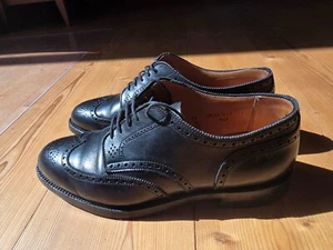 Alden Wing Tip Bal Oxford in Black Horween Shell Cordovan - Bild 1 von 6