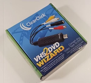 VHS To DVD Wizard Software | USB Video Capture Device Grabber | Digital Video - Photo 1/2