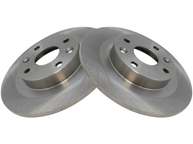 TRQ 21BC19T Rear Brake Rotor Set Fits 1991-1999 Mercury Tracer - Image 1 of 1