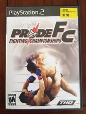 Pride FC Fighting Championships PlayStation 2 PS2 Video Game