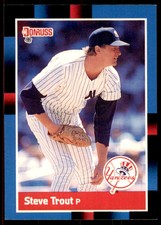 1988 Donruss Steve Trout Baseball Cards #524
