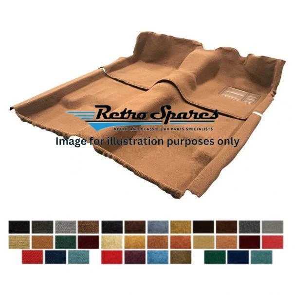 CARPET FOR HOLDEN RODEO TF SERIES DUAL CAB 1989 - 1998 - image 1 of 2