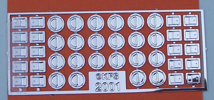 Kit Form Services   SQUARE AND ROUND SLAM LOCKS  1/24 - Image 1 of 1