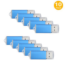 Lot 10pcs Metal Rectangle USB 2.0 Flash Drive Memory Stick 2GB 4GB 8GB 16GB 32GB
