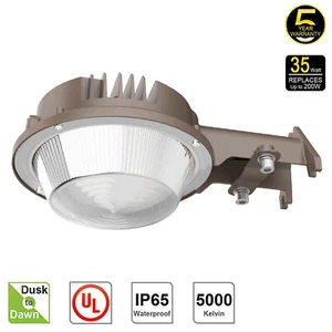 Dusk to Dawn Outdoor Lighting LED Yard Barn Light Security Light with Photocell - Picture 1 of 15