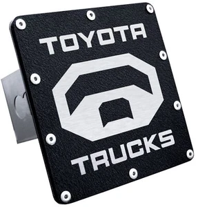 Lexus Hitch Cover for Toyota Truck Rugged (Matte Black) - Picture 1 of 5