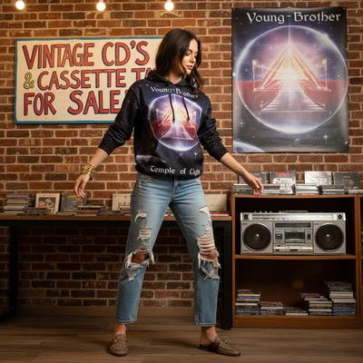 •YOUNG-BROTHER ~ TEMPLE OF LIGHT• ~1996 OG PRESSING~ (CASSETTE TAPE) - Image 1 of 4