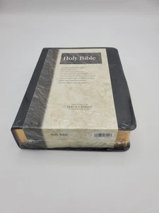 Holy Bible King James Version LDS EDITION Bonded Leather Black 7" X5.25" X 1.25" - Picture 1 of 2