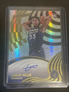 Leonard Miller 2023-24 Panini Revolution Rookie Auto Levels #RA-LMT - Bild 1 von 2