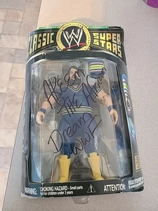 WWE Classic Superstars AKEEM Series #9 Wrestling Figures Autographed NIB READ - Picture 1 of 6