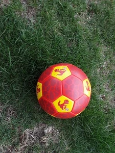 Size 3 Soccer Ball for Kids with Pump Mesh Bag - Dinosaur Ball Set - Outside/Bac - Picture 1 of 3