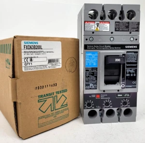 FXD63B200L Siemens 200 Amp Circuit Breaker *NEXT DAY OPTION* NEW - Picture 1 of 10