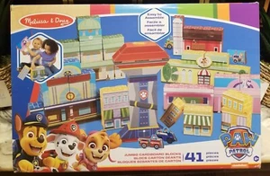 Melissa & Doug PAW Patrol Jumbo Cardboard Blocks NEW 41 Pieces - Picture 1 of 12