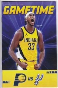 Indiana Pacers vs Spurs Spiel Zeitprogramm Myles Turner Cover - Victor Wembanyama - Bild 1 von 2