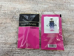 2 x Prada Candy Night Eau de Parfum EDP Spray SAMPLES Vial 1.5ml / 0.05 oz each - Picture 1 of 1