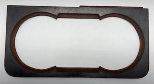 Antique Cast Iron stove Burner double Lid Holder Frame 8 inches Cover Lid - Picture 1 of 12