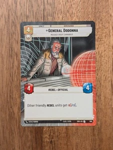 Star Wars Unlimited TCG - SWU - General Dodonna Hyperspace - NM Cond - Bild 1 von 1