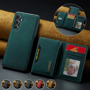 For Samsung Galaxy A14/A24/A34/A54 Leather Case 2in1 Flip Card Wallet 2in1 Cover - Picture 1 of 47