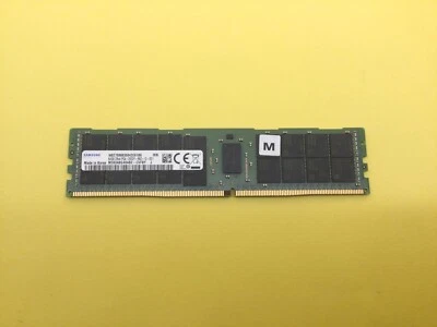 SAMSUNG 64GB (1X64GB) 2RX4 PC4-2933Y DDR4 SERVER MEMORY M393A8G40AB2-CVF - Image 1 of 3