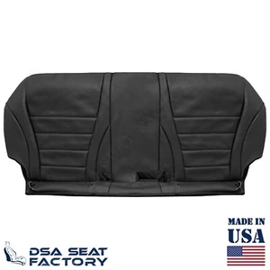 For 2015-2022 Mercedes-Benz GLC Back Seat Bottom Seat Cover W205-LEATHER BLACK - Picture 1 of 10