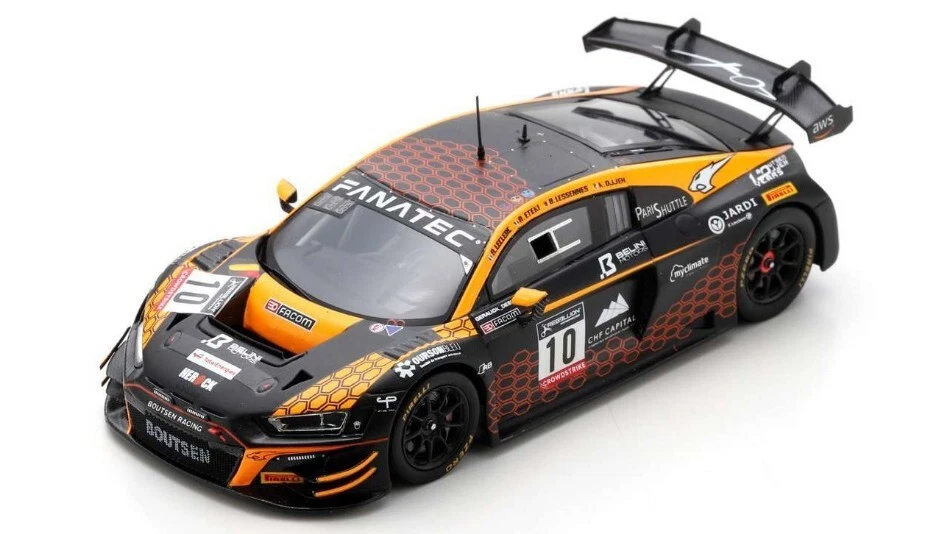 Spark SB534 1/43 AUDI R8 LMS GT3 N.10 BOUTSEN RACING 24H SPA 2022 LIMITATO