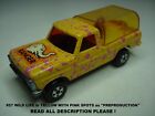 Rare Matchbox Superfast #57 WILD LIFE in YELLOW /PINK SPOTS  as'preproduction'
