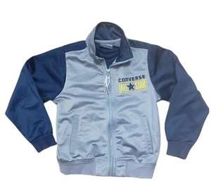 Converse All Star Boys Kids Track Suit Jacket Size 4T Gray and Blue Age 3-4  - Picture 1 of 10