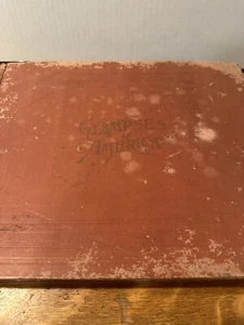1894 Antique Photograph Book "Glimpses of America" Illustrated - Picture 1 of 6