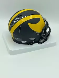 Desmond Howard Signed Michigan Speed Mini Helmet COA Hologram Heisman '91 - Picture 1 of 1