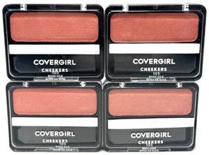 (4) Covergirl Cheekers Blush Sealed 0.12 oz Each 105 - Rose Silk - Picture 1 of 3